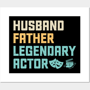 Husband Father Legendary Actor - Theater - Theatre Posters and Art